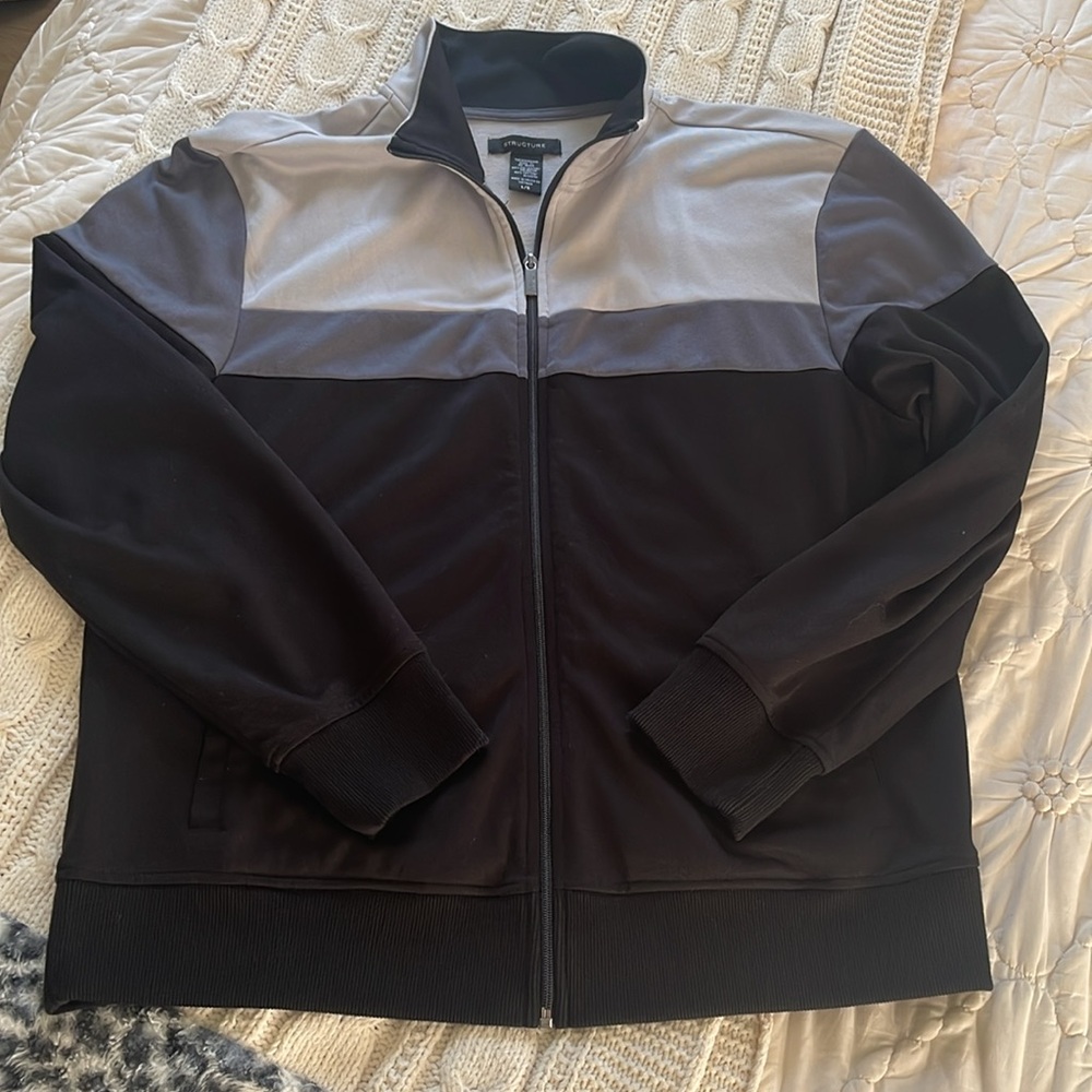 Structure Women’s Track/Athletic Color Block Design 90's Jacket Size Large - Picture 12 of 15